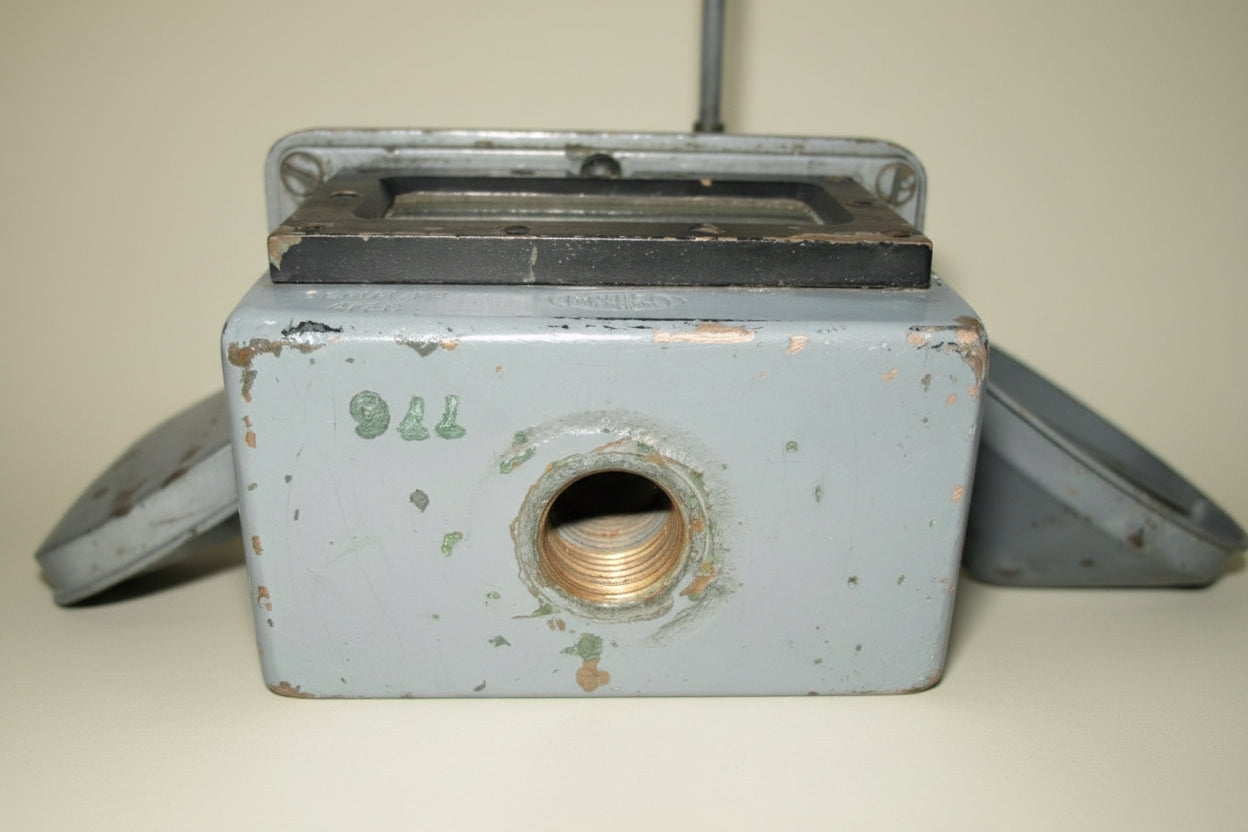 Vintage Munro MkII Counter Three Cup Anemometer Met Reference Number 2765