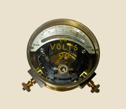 WW1 1917 Unipivot Brass Galvanometer No.452 MK II By Robert W Paul