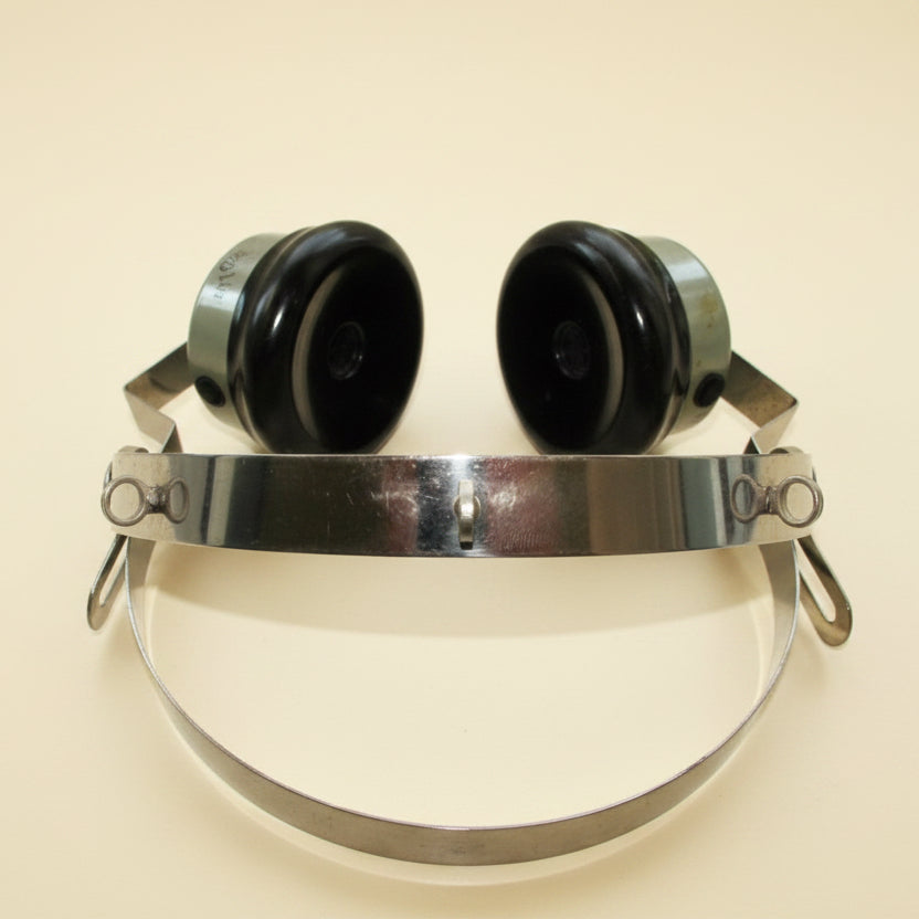 Pair Of WW2 WAAF Headphones For Microphone Assembly Type 1 10A/14728