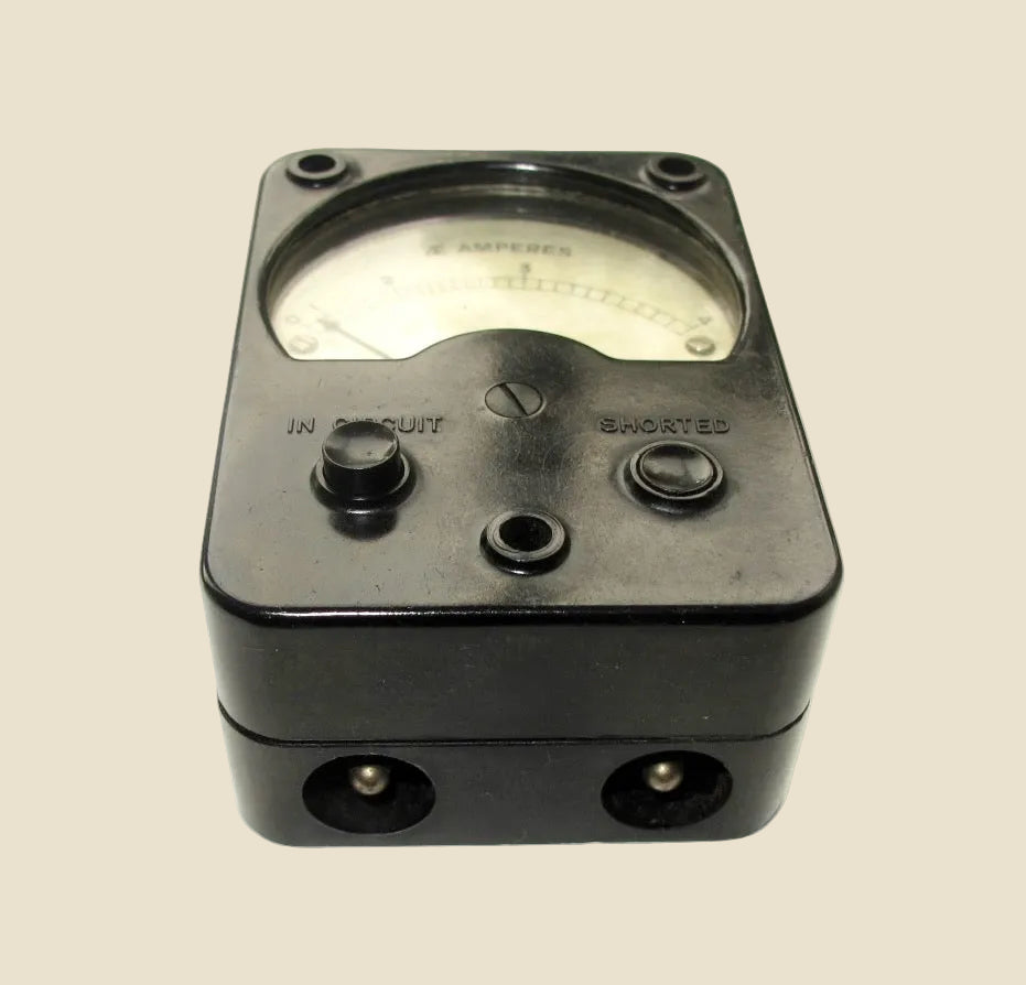WW2 Air Ministry Sangamo Weston 0-4 Amp Ammeter 10A/12667 For A T1154