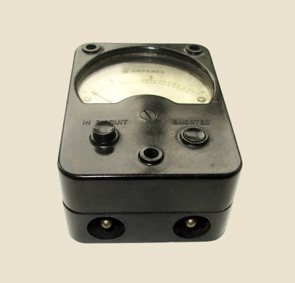 WW2 Air Ministry Sangamo Weston 0-4 Amp Ammeter 10A/12667 For A T1154
