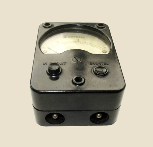 WW2 Air Ministry Sangamo Weston 0-4 Amp Ammeter 10A/12667 For A T1154