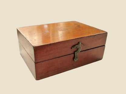 Vintage Boxed Brass And Aluminium Apothecary Weights Set