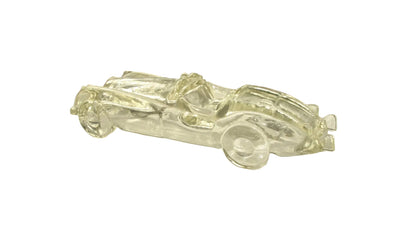 Vintage Cast Glass Jaguar XK120 OTS Car Desk Paperweight