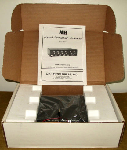 MFJ-616 Speech Intelligibility Enhancer In Its Original Box With Instructions