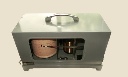 Vintage Hisamatsu TN-6 Barograph With Chart Paper