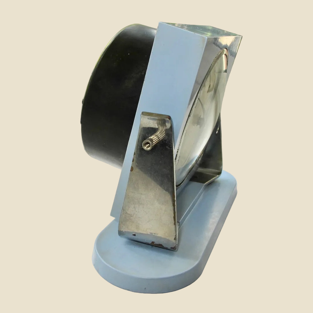 1940s Blue Temco Electric Type MkV Desk Clock 200/250V 50Hz