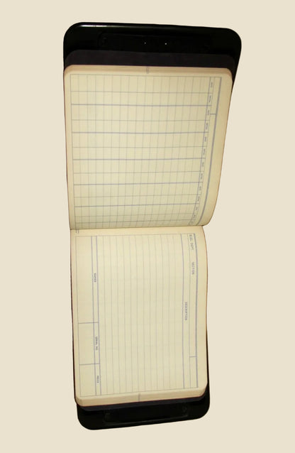 1961 Kalamazoo UK S Loose Leaf Paper Binder With Black Bakelite Hard Back Cover