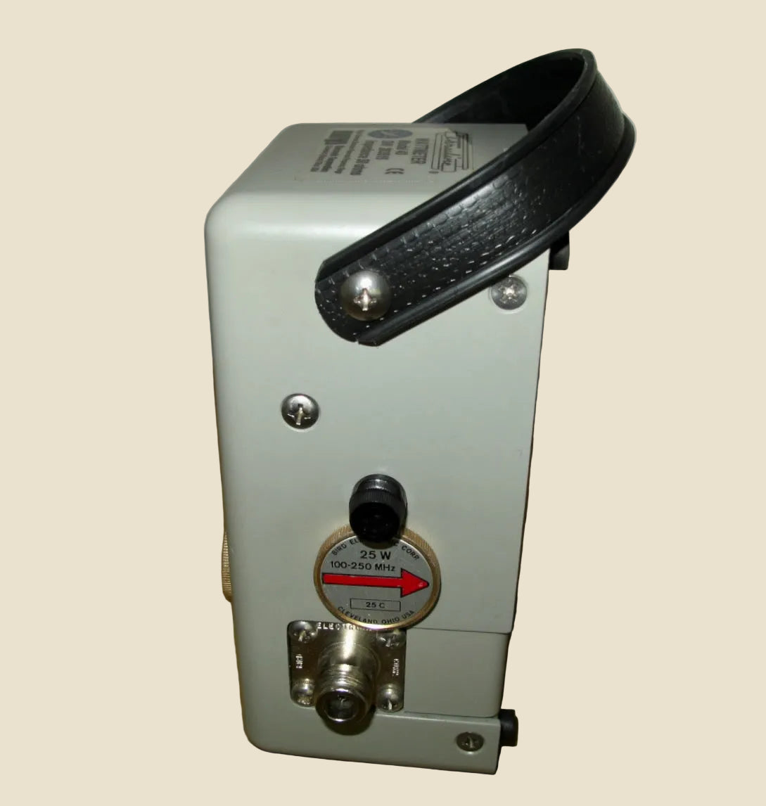 Preowned Bird Model 43 RF Directional Thruline Portable Wattmeter With Five Elements