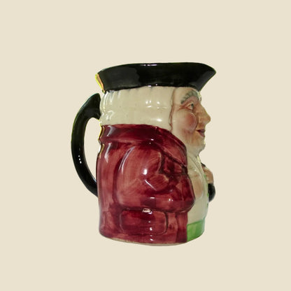 Vintage Shorter No.2 Character / Toby Jug With Purple Coat / Green Trousers & Buttons
