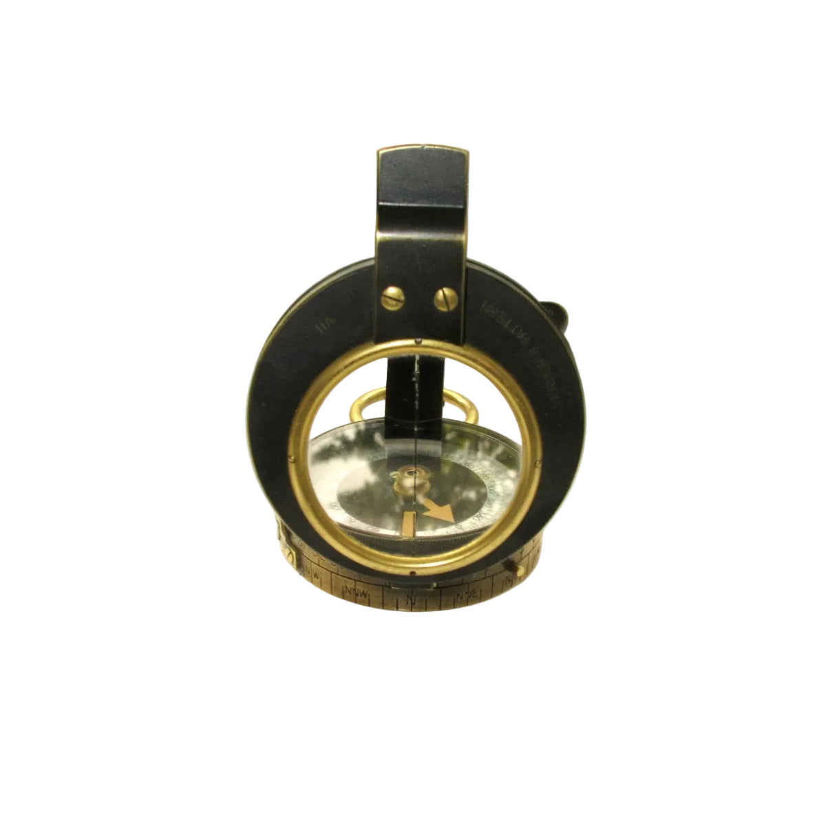 WW1 Cased Marching Compass Cruchon & Emons London Verners Pattern VII