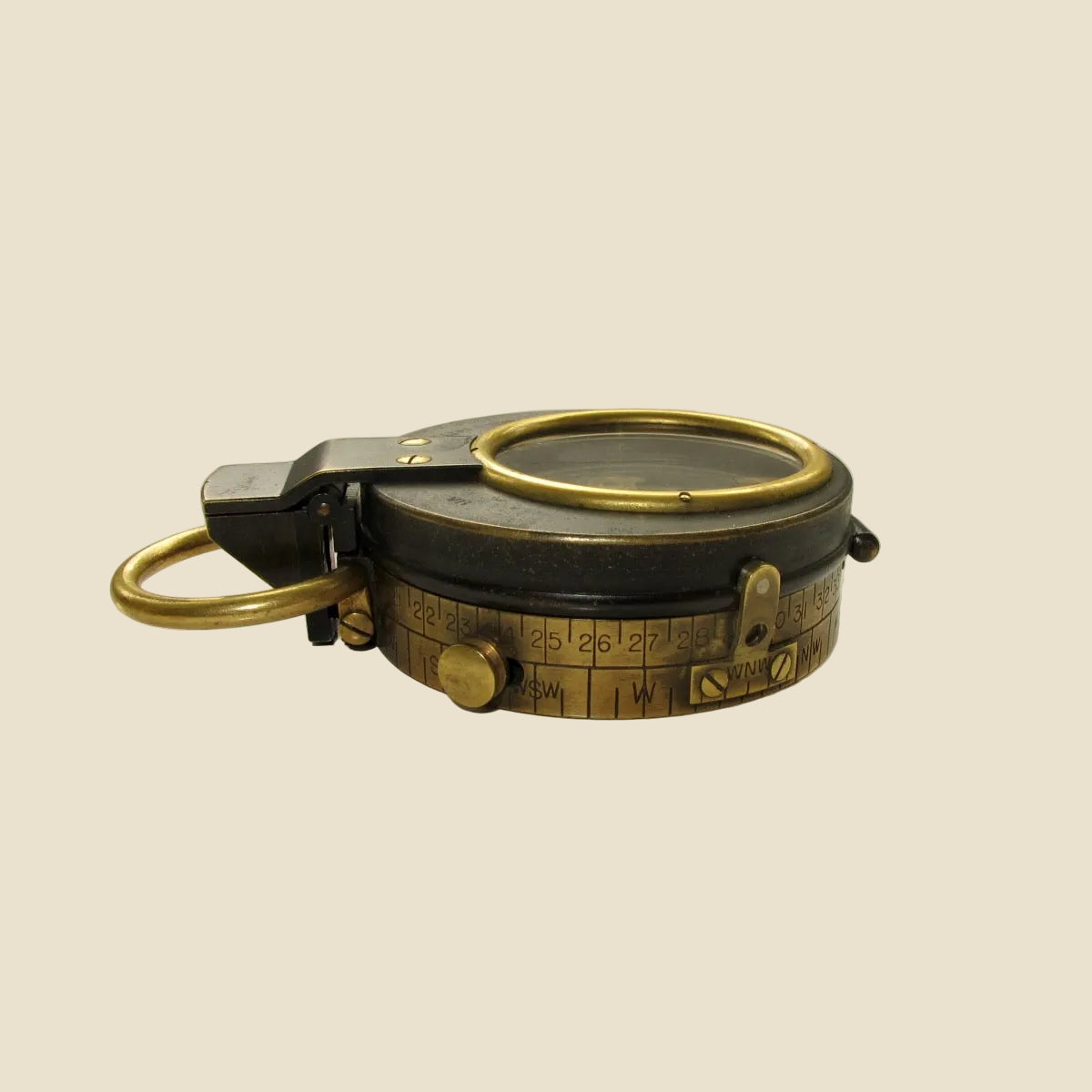 WW1 Cased Marching Compass Cruchon & Emons London Verners Pattern VII