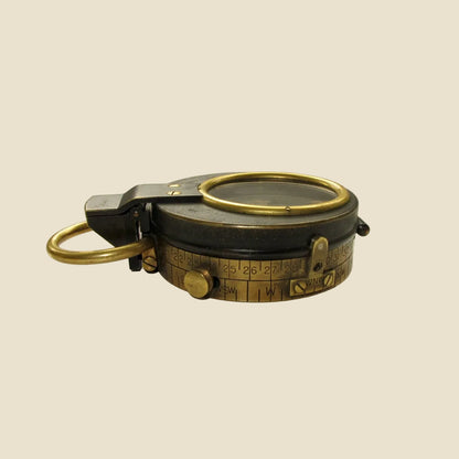 WW1 Cased Marching Compass Cruchon & Emons London Verners Pattern VII