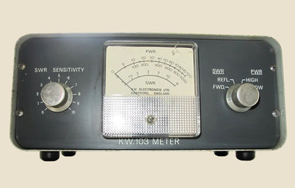 Decca KW Electronics KW103 SWR / PWR  Meter With 52 Ohm Impedance