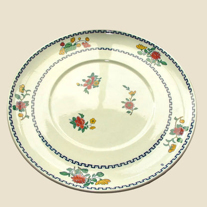 Vintage 1920s Wedgwood Manchoo Ceramic 12 Inch Charger
