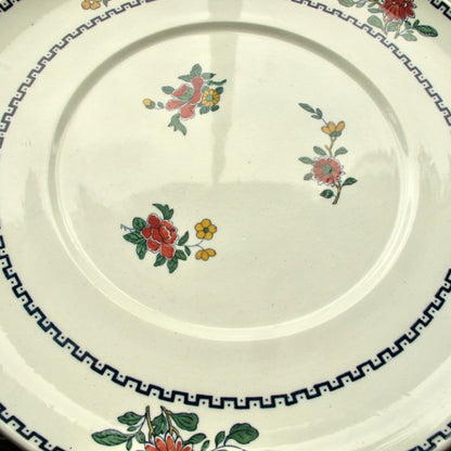 Vintage 1920s Wedgwood Manchoo Ceramic 12 Inch Charger
