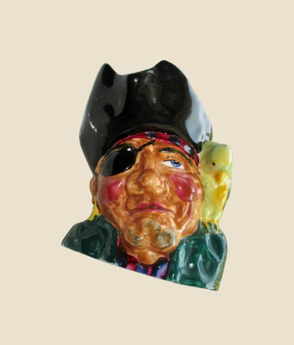 Vintage Thorley China Captain Flint Character / Toby Jug