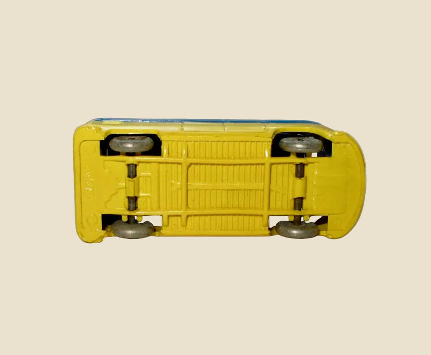 1960s LEGO HO 1:87 VW Spilt Screen Camper Van In Blue And Yellow