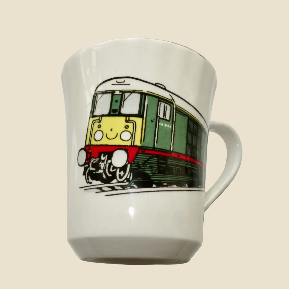 1991 British Rail Shed 36C Children's Christmas Party Mug By Queensway Fine Bone China