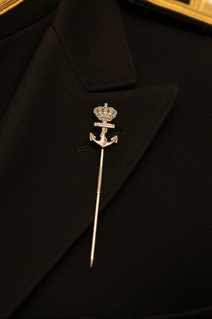 MSF Merchant Shipping Federation Silver Coloured Stick Pin