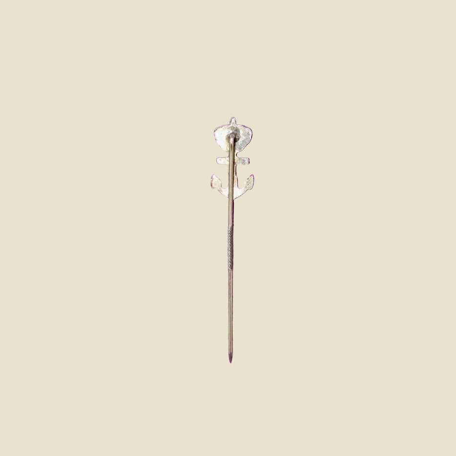MSF Merchant Shipping Federation Silver Coloured Stick Pin