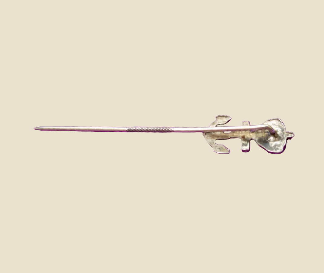 MSF Merchant Shipping Federation Silver Coloured Stick Pin