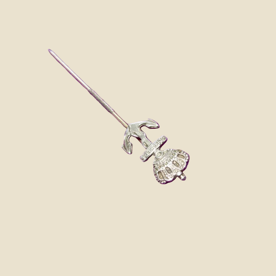 MSF Merchant Shipping Federation Silver Coloured Stick Pin