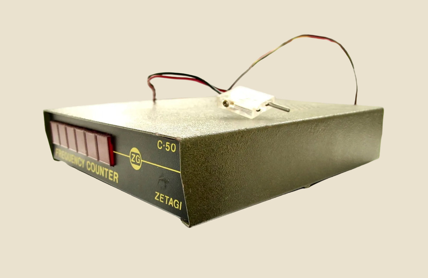 Vintage Zetagi C50 Analogue RF Frequency Counter
