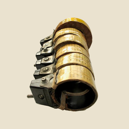 Set Of Six Igranic Honeycomb Duolateral Coils. TRF Coils From The 1930s