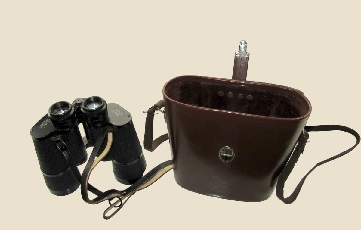 1950s DDR Carl Zeiss Jena Jenoptem 10x50W Multicoated Binoculars