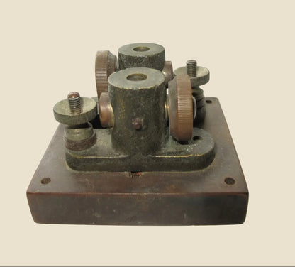 Vintage Brass Telegraph Device