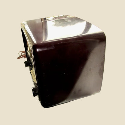 Vintage Radialva Super AS57 110 / 220 Volt Brown Bakelite Valve Radio