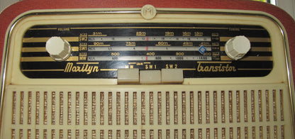 1950s Portable Marilyn Transistor Radio
