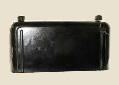 Vintage Soviet Union Moskvich Brown / Pink Bakelite Valve Radio