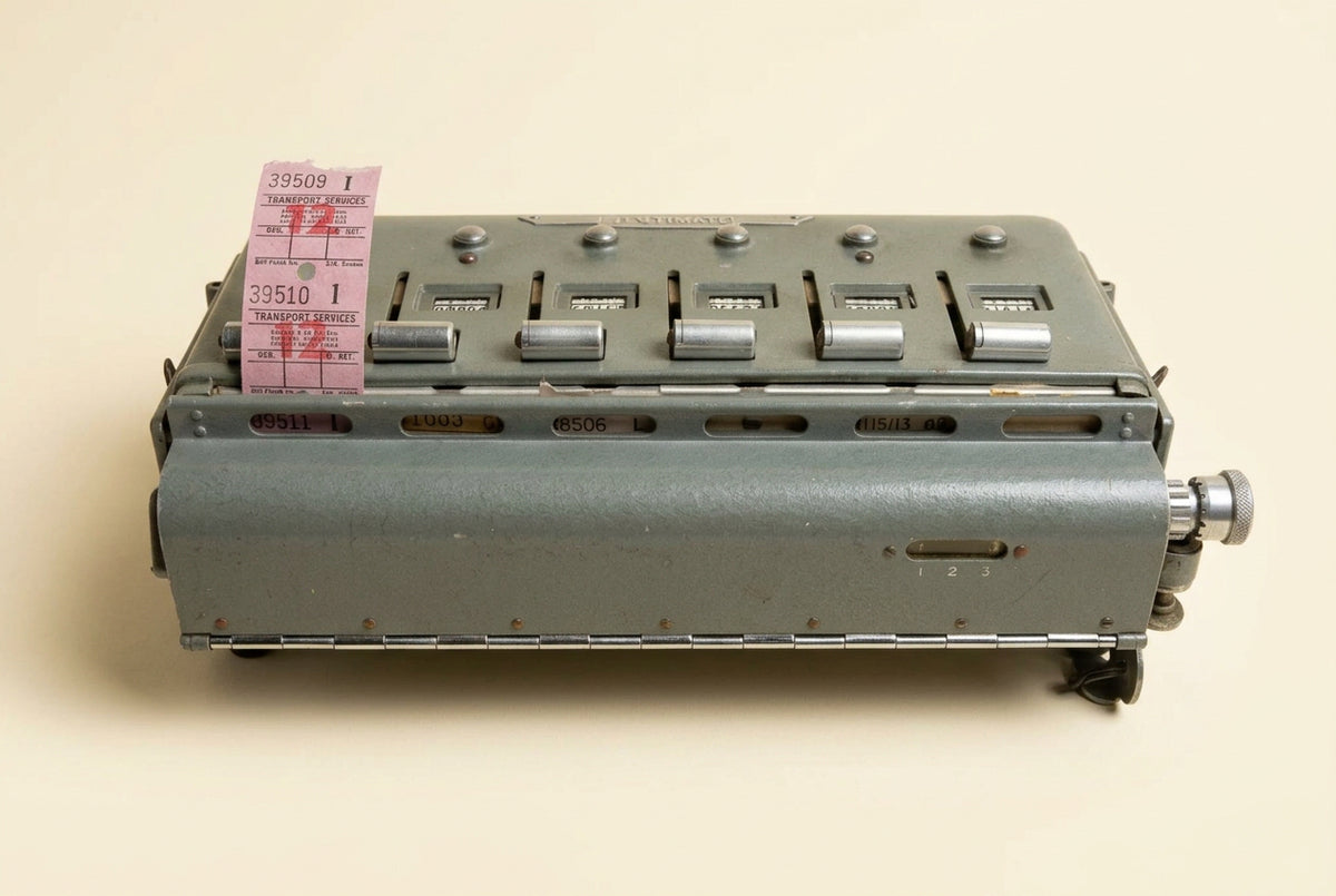 Bell Punch Ultimate Fare System 6 way Transport Bus Ticket Machine