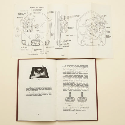 Manual For the Garrard Model 301 Transcription Motor