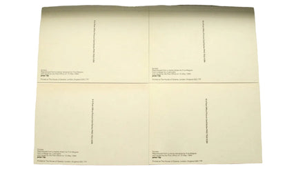 1984 Set of Four PHQ 75 Postcards Of Europa