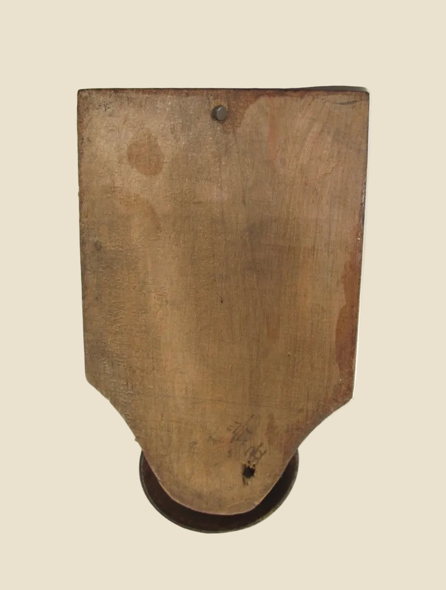 1930s Metal And Wood Internal Door / Butler Bell Ringer For Spares / Repairs