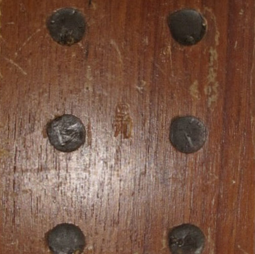 Antique GPO Telegraph Terminal Block / 14-Way Busbar Marked With A Crown and 71