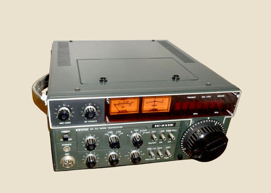Icom IC-211E Portable Multi-mode 2-Metre Transceiver In Its Original Box Serial No. 06813