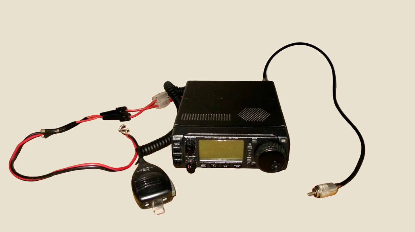 Icom IC-706 HF Mobile Transceiver With HM103 Microphone