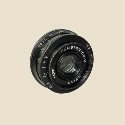 Industar 50-2 f3.5/ 50mm M42 Mount Camera Lens