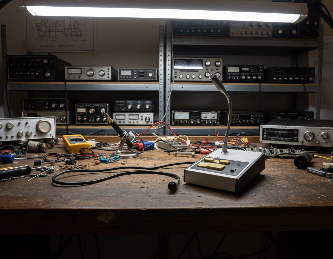 Kenwood MC80 Radio Communication Desk Microphone