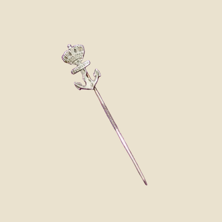MSF Merchant Shipping Federation Silver Coloured Stick Pin