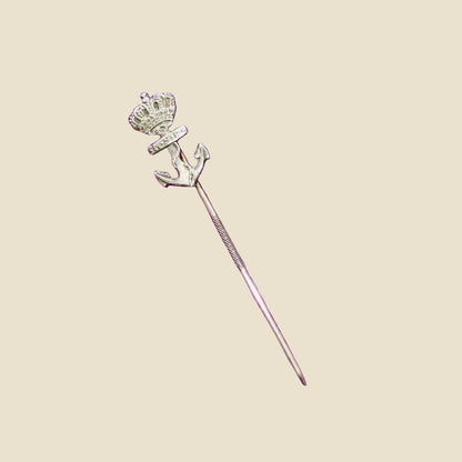 MSF Merchant Shipping Federation Silver Coloured Stick Pin