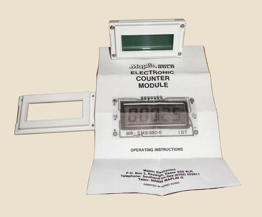 Maplin FS13P Electronic Counter Module. New Old Stock In Original Box