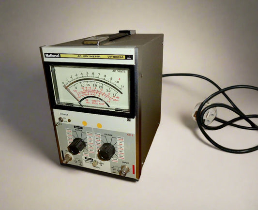 National AC Voltmeter VP9623A 1MHz 2 Channel