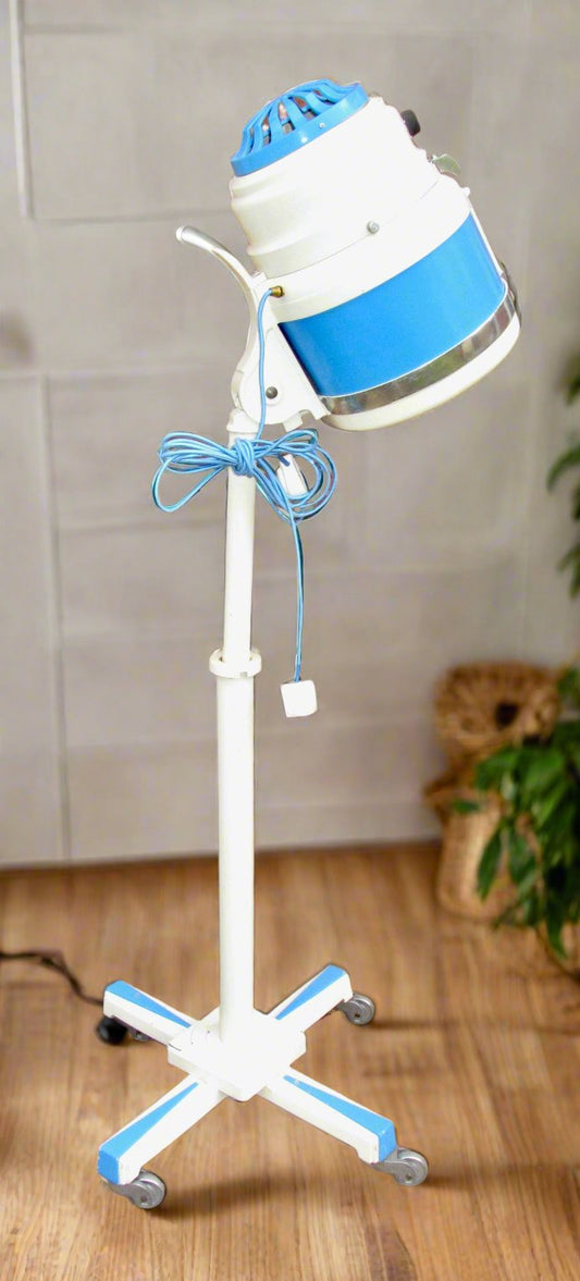 1960s Xpress Hairdresser Salon Hair dryer Converted To A Floor Standing Lamp