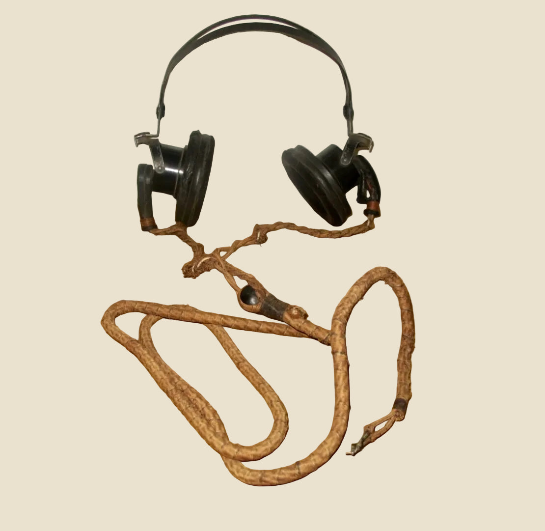 Pair Of WW2 Canadian WS19 Headphones