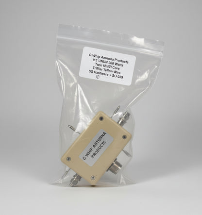 Preowned G Whip Antenna Products 9:1 UNUN 200 Watts